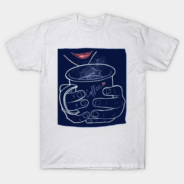 Cup of Coffee T-Shirt by Artprintzilla